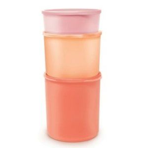 NEW Tupperware 3pc Round Containers